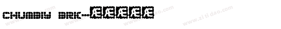 Chumbly BRK字体转换